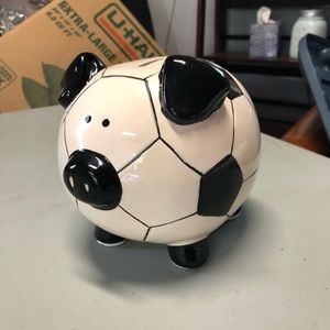 Soccer Ball Piggy Bank